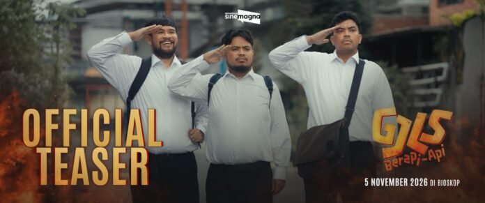 GJLS: Berapi-Api Rilis Teaser Trailer, Nama Arya Saloka, Baim Wong, dan Chicco Jerikho Bikin Penasaran GJLS: Berapi-Api Rilis Teaser Trailer, Nama Arya Saloka, Baim Wong, dan Chicco Jerikho Bikin Penasaran