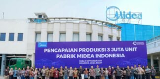 Midea Capai Produksi 3 Juta Unit dan Resmikan Pabrik Baru di Indonesia Midea Capai Produksi 3 Juta Unit dan Resmikan Pabrik Baru di Indonesia