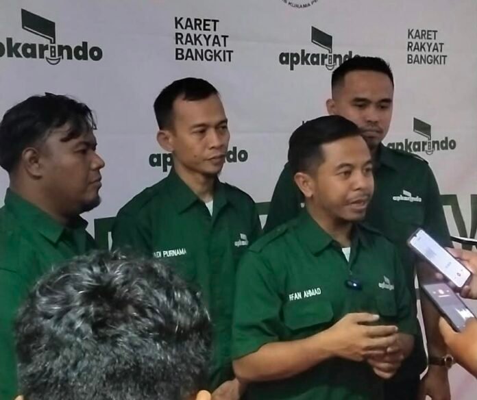 Irfan Ahmad Fauzi Nahkodai Apkarindo, Bawa Misi Besar Bangkitkan Kembali Karet Indonesia