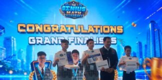 Tiga Talenta Matematika dari Jakarta Lolos ke Grand Final The Genius Math League 2026 Tiga Talenta Matematika dari Jakarta Lolos ke Grand Final The Genius Math League 2026