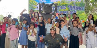 World Rhino Day, Aston Serang Ajak Anak Kenal Badak Jawa World Rhino Day, Aston Serang Ajak Anak Kenal Badak Jawa