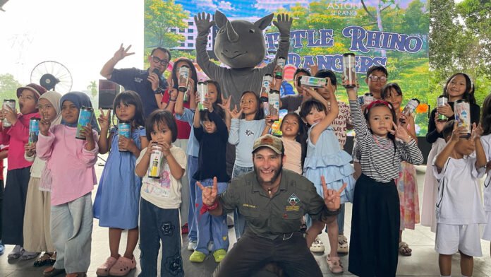 World Rhino Day, Aston Serang Ajak Anak Kenal Badak Jawa World Rhino Day, Aston Serang Ajak Anak Kenal Badak Jawa