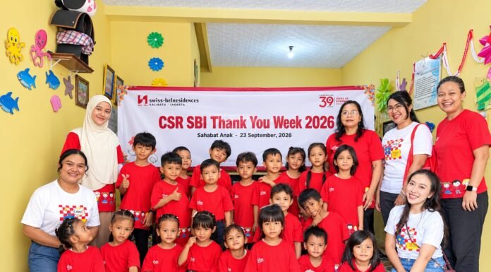 Swiss-Belresidences Kalibata Rayakan 39 Tahun dengan Berbagi Bersama Anak-anak Sahabat Anak Cijantung Swiss-Belresidences Kalibata Rayakan 39 Tahun dengan Berbagi Bersama Anak-anak Sahabat Anak Cijantung