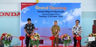 Honda Resmikan Diler ke-17 pada 2026, Perluas Layanan hingga Prabumulih dan BSD Honda Resmikan Diler ke-17 pada 2026, Perluas Layanan hingga Prabumulih dan BSD